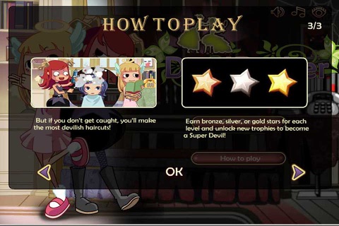 Devil Hair Salon - Girl Game screenshot 2