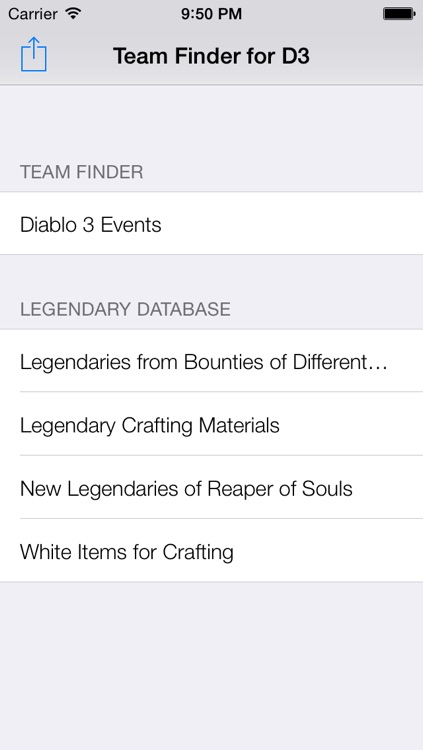 Team Finder for Diablo 3: Reaper of Souls