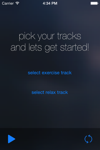 Tabata Tracks - High-intensity interval training with multiple songs screenshot 2