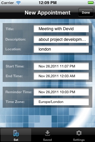 Appointment Reminder screenshot 2