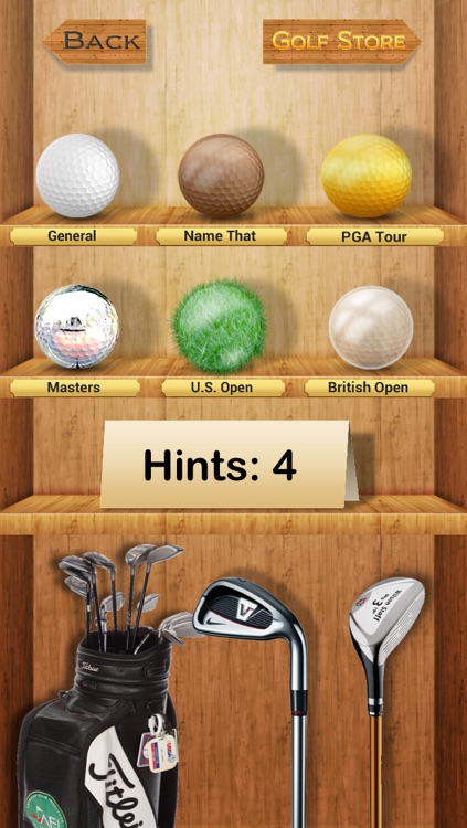 Golf Quiz Trivia Game