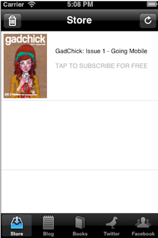 GadChick screenshot 2