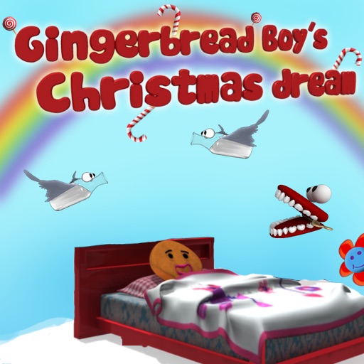 Gingerbread boy's Christmas dream LITE Icon