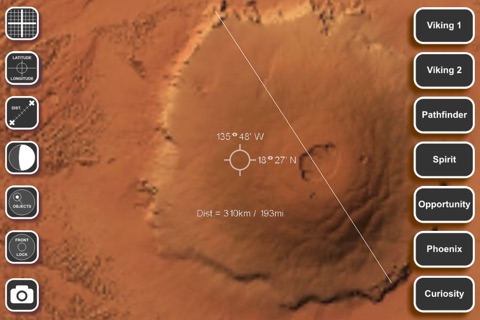 Mars Globe 3D screenshot 3