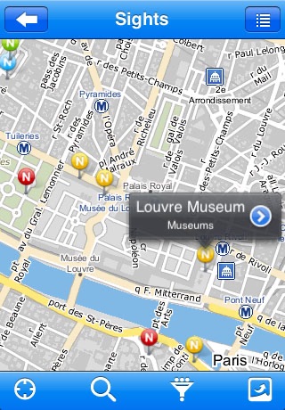 Paris Multimedia Travel Guide in English screenshot 4