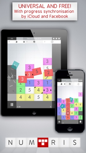 Numtris: best addicting logic number game with cool multipla(圖2)-速報App