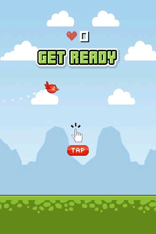 Flappy Red Bird Free screenshot 3