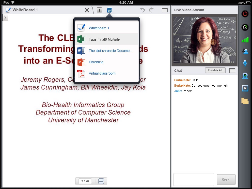 WizIQ Virtual Classroom screenshot 2