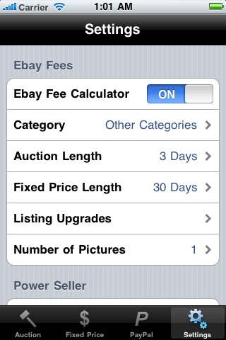 eBay & PayPal Fee Calculator screenshot-4