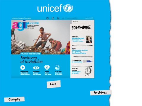 UNICEF - Agir pour les enfants défavorisés dans le monde screenshot 2
