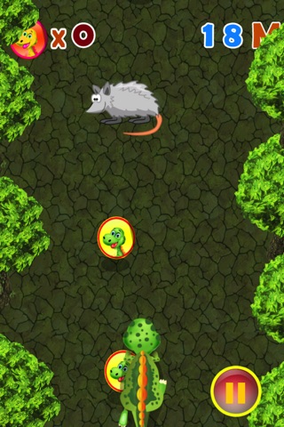 A Baby Dino Escape - Dinosaur Run From The Evil Zoo Hunter screenshot 3