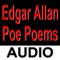 Edgar Allan Poe - Audio Poem Collection is a high quality digital audio application which includes a collection of forty-eight separate poems by Edgar Allan Poe including The Raven, Lenore and other popular poems