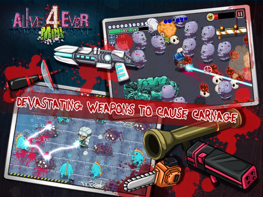 Alive4ever mini: Zombie Party for iPad