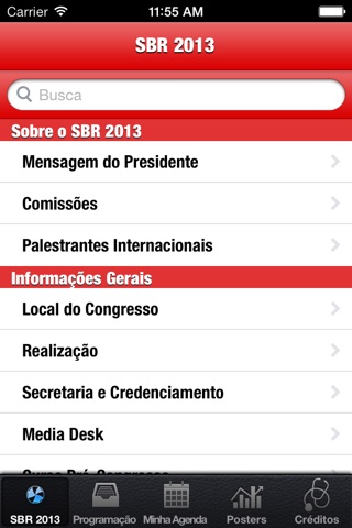 SBR - Congresso Reumatologia 2013 screenshot 2