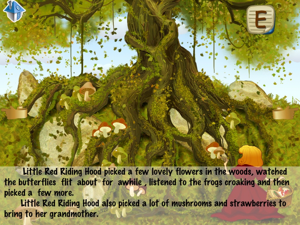 Little Red Riding Hood EBook screenshot 4