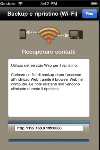 Contacts Air Backup (Backup, Restore, Export) screenshot 4