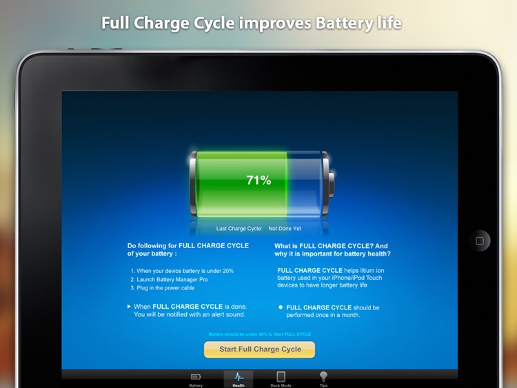 Battery Manager HD - Best Battery App