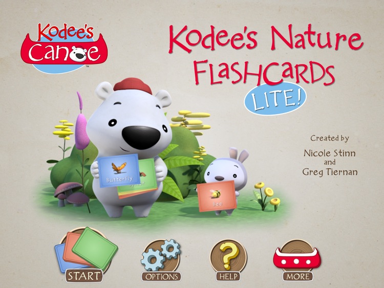 Kodee's Canoe Nature Flashcards - Lite