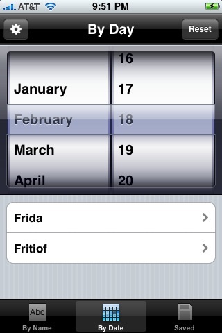 NameDay SE - Swedish Name Day Holiday Tracker screenshot 2