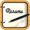 Instantly create and send a stunning resume