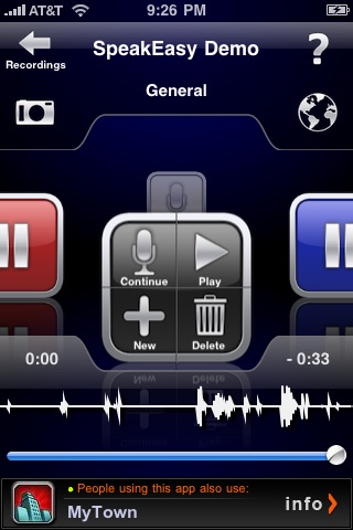 SpeakEasy Voice Recorder Lite screenshot 3