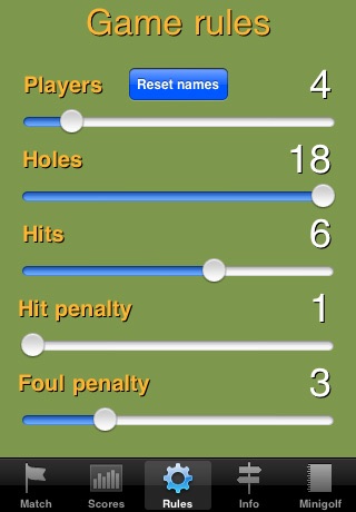 MiniGolf Score screenshot-3