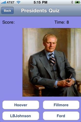 NAME THAT PRESIDENT: Presidential Portrait & Photo Quiz Flash Card Game