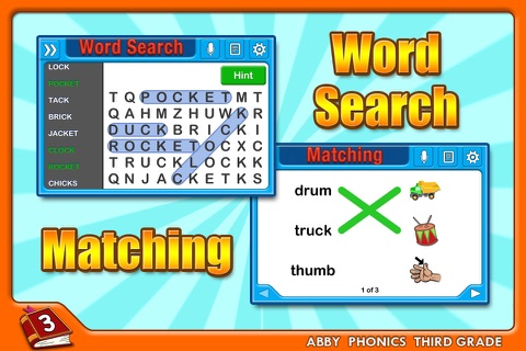 Abby Phonics - Third Grade Free Lite screenshot 3