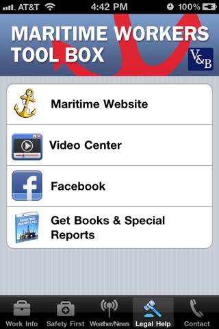 Maritime Workers Tool Box - V & B Attorneys screenshot 4