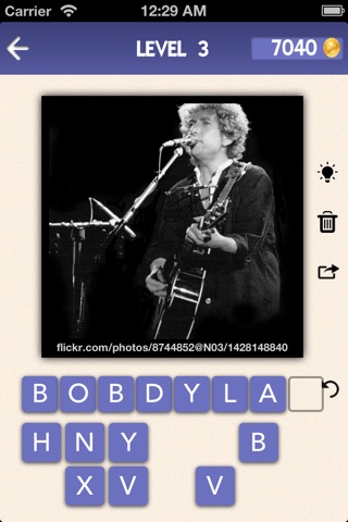 Guess Famous Music Artists & Bands Quiz - Picture Puzzle Game screenshot 3