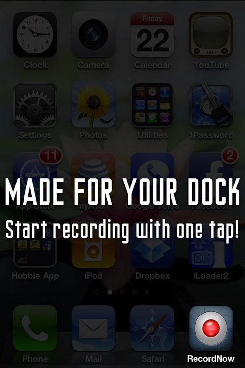 RecordNow - Quickest and Simplest Video Recorder