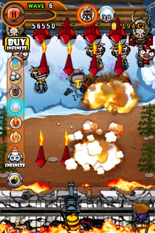 Ninja Chicken 2:shoot'em up screenshot-3