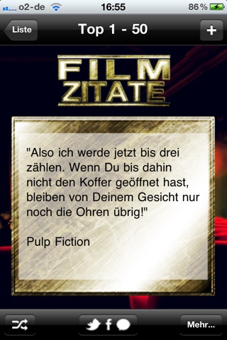 Filmzitate! - Die besten Zitate und Sprüche aus den beliebtesten Filmen aller Zeiten screenshot 3