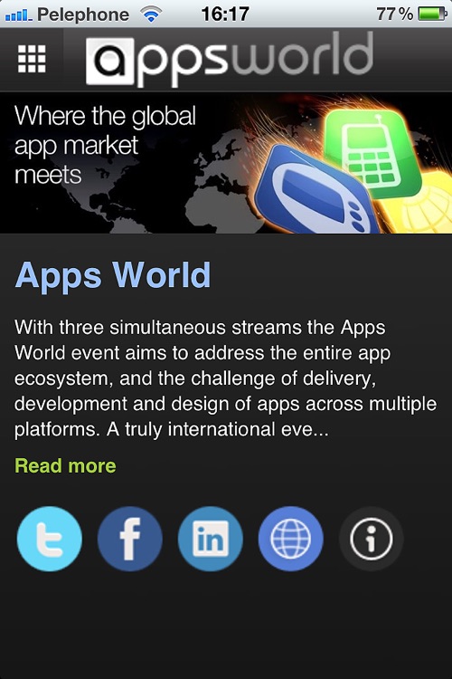 Apps World Series