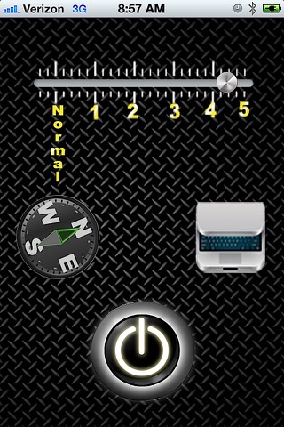 Military Flashlight - Compass, Strobe Light, Morse Code! screenshot 4