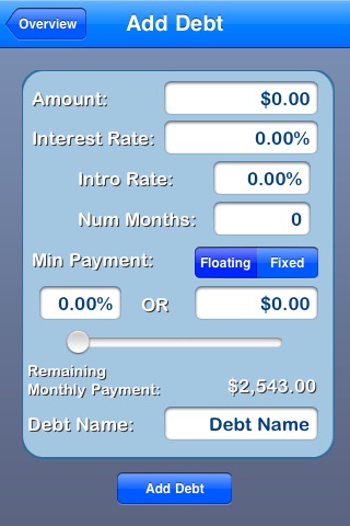 Agile Snowball Lite: Debt Simplified Redux screenshot 3