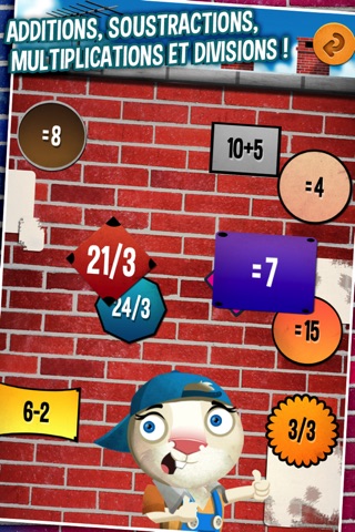 Wombi Math - a game for kids that makes math practice fun screenshot 2