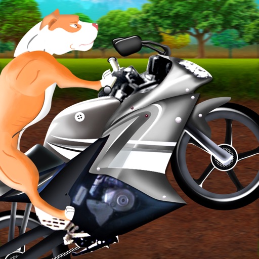 Rolling Wild Dog Motorcycle Race : The Bad to the bone Adventure - Free Edition