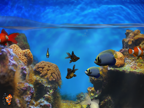 Fish Fingers! 3D Interactive Aquarium screenshot