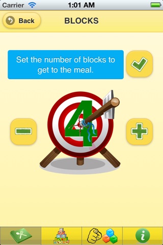 Zone Diet Calculator Blocks (LITE) screenshot 4