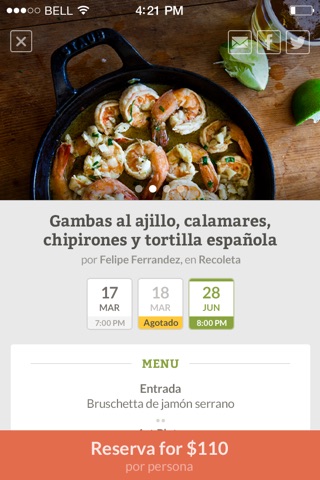 Cookapp screenshot 2