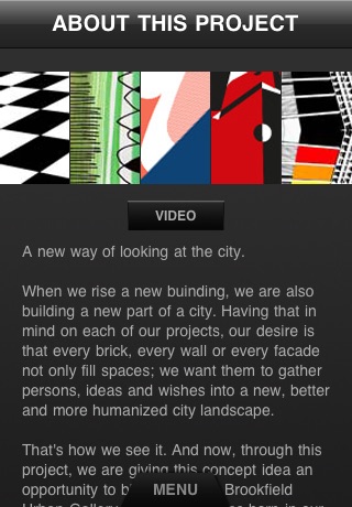 Audio Wall - Brookfield Urban Gallery screenshot 3