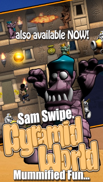 Sam Swipe Samurai World screenshot-4