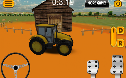 Tractor parking 3D Farm Driver screenshot 2