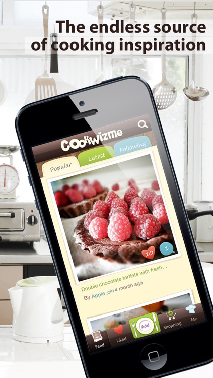 CookWizMe: cooking is easy with step-by-step photo recipes!