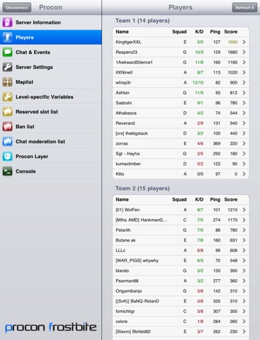 Procon BFBC2 MOH for iPad screenshot 2