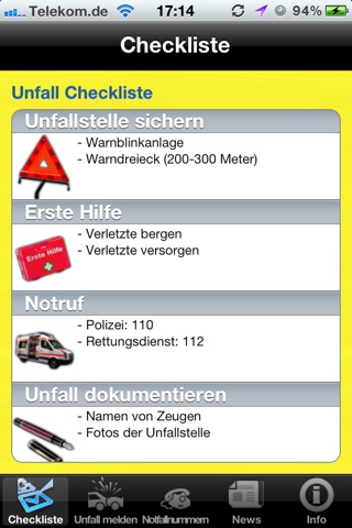 SVS Unfall Hilfe screenshot 2