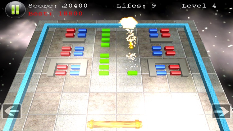 Block Smasher - Top Board Action Arcade Fun Brick Breaker 3D Breakout Free Game screenshot-3