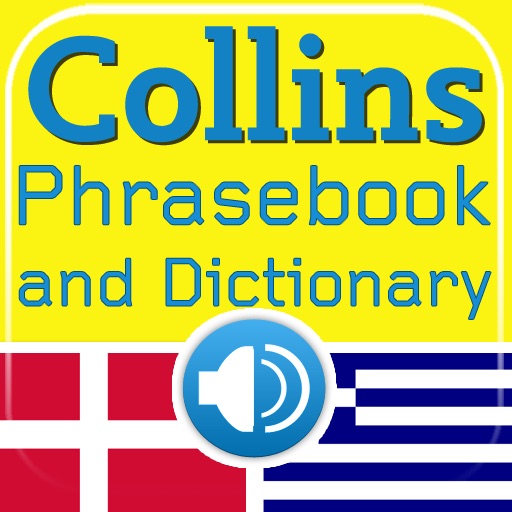 Collins Danish<->Greek Phrasebook & Dictionary with Audio