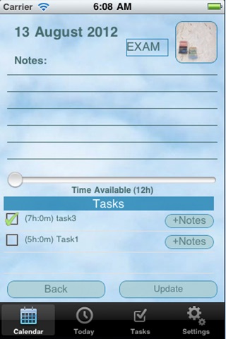 TaskCal Lite screenshot 2